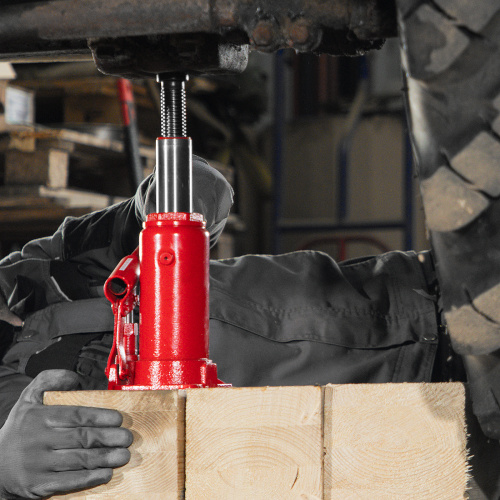 Домкрат гидравлический бутылочный, 8 т, h подъема 200-385 мм Sparta по ценам производителя в Екатеринбурге с доставкой по всей России