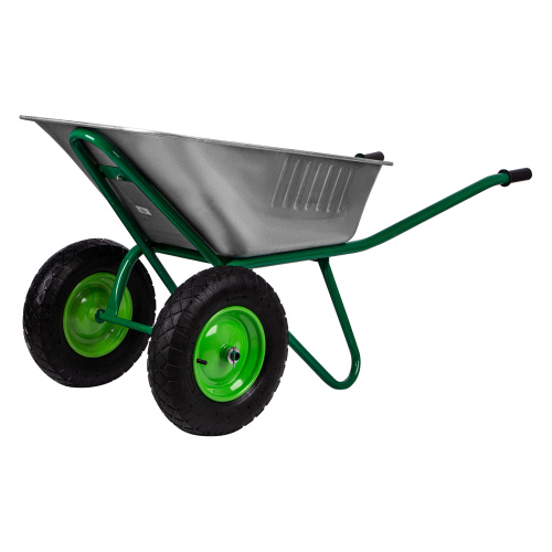 Тачка садово-строительная, 2-х колесная, усиленная, грузоподъемность 320 кг, объем 100 л по ценам производителя в Екатеринбурге с доставкой по всей России