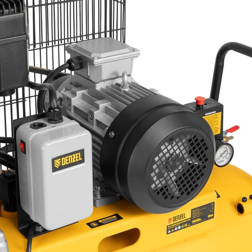 Компрессор воздушный, ременный привод BCI4000-T/100, 4.0 кВт, 100 литров, 690 л/мин Denzel по ценам производителя в Екатеринбурге с доставкой по всей России