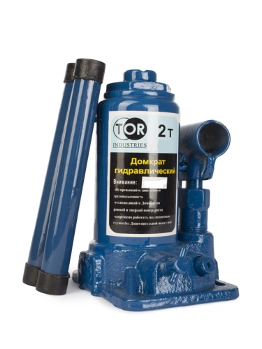 Домкрат гидравлический TOR ДГ-2 г/п 2,0 т (в пластиковом кейсе) по ценам производителя в Екатеринбурге с доставкой по всей России