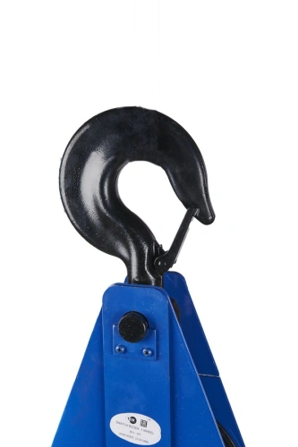 Блок монтажный однорольный с крюком TOR 10 т с откидной щекой (S) по ценам производителя в Екатеринбурге с доставкой по всей России