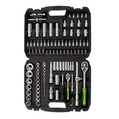 Набор инструмента, 1/2", 1/4", пластиковый кейс, 108 предметов Сибртех по ценам производителя в Екатеринбурге с доставкой по всей России