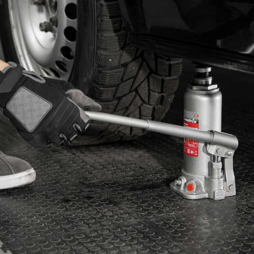 Домкрат гидравлический бутылочный, 5 т, высота подъема 216-413 мм Matrix по ценам производителя в Екатеринбурге с доставкой по всей России