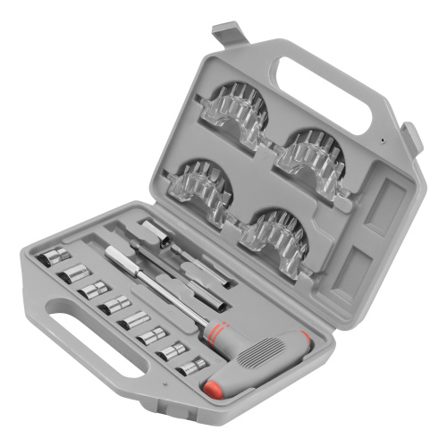 Отвертка с Т-образной эргономичной ручкой и набором насадок, 36 шт, CrV, пластиковый бокс Matrix по ценам производителя в Екатеринбурге с доставкой по всей России