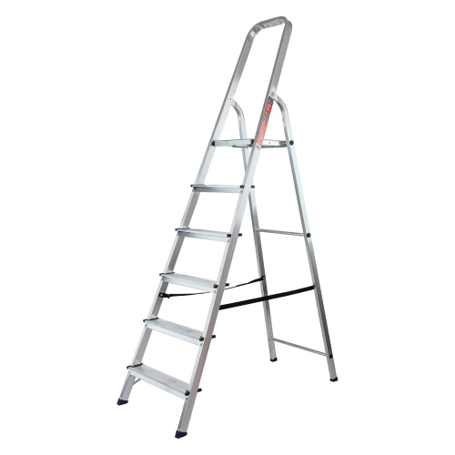 Стремянка усиленная, 6 ступеней, алюминиевая, MTX по ценам производителя в Екатеринбурге с доставкой по всей России