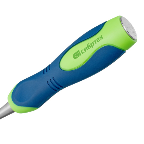 Долото-стамеска, 12 мм, двухкомпонентная рукоятка Сибртех по ценам производителя в Екатеринбурге с доставкой по всей России