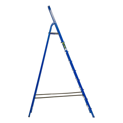 Стремянка, 9 ступеней, стальной профиль, алюминиевые ступени Сибртех по ценам производителя в Екатеринбурге с доставкой по всей России