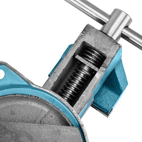 Тиски слесарные, 100 мм, поворотные (Глазов) по ценам производителя в Екатеринбурге с доставкой по всей России