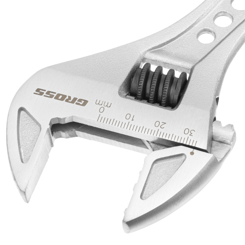 Ключ разводной, 250 мм, CrV, двухкомпонентная ручка Gross по ценам производителя в Екатеринбурге с доставкой по всей России