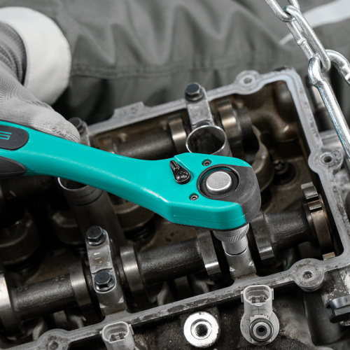 Ключ-трещотка 1/2", CrV, 72 зуба, с быстрым сбросом Stels по ценам производителя в Екатеринбурге с доставкой по всей России