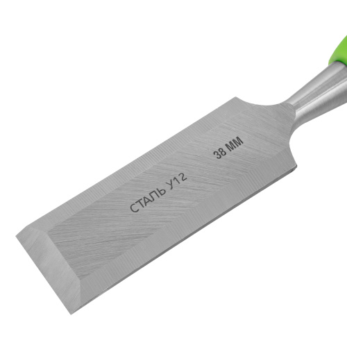 Долото-стамеска, 38 мм, двухкомпонентная рукоятка Сибртех по ценам производителя в Екатеринбурге с доставкой по всей России