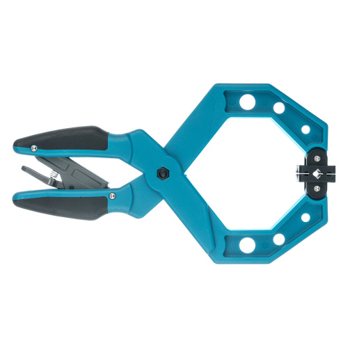 Струбцина клещеобразная 4, пластиковый корпус, храповой механизм жесткой фиксации, 100 мм Gross по ценам производителя в Екатеринбурге с доставкой по всей России