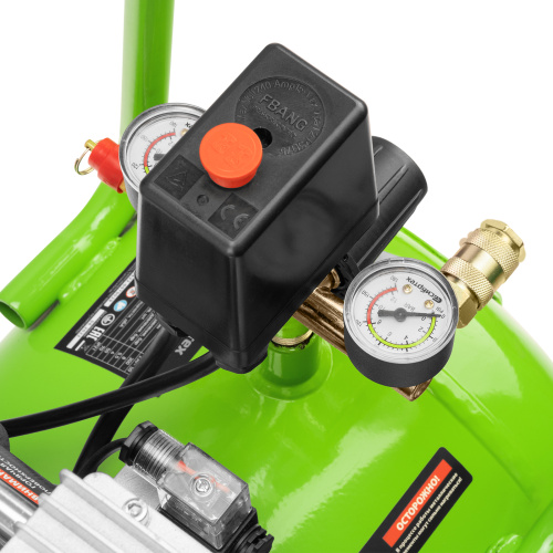 Компрессор безмаслянный малошумный МБ 2000/50, 2000 Вт, 50л, 300 л/мин Сибртех по ценам производителя в Екатеринбурге с доставкой по всей России