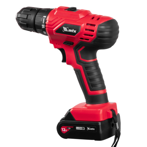 Дрель-шуруповерт аккумуляторная MCDL-12-02, Li-Ion, 12 В, 2 акк. MTX по ценам производителя в Екатеринбурге с доставкой по всей России
