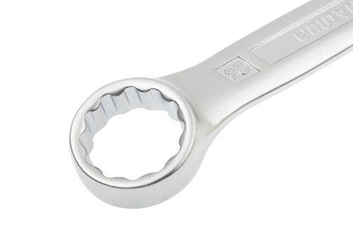 Ключ комбинированный 24 мм, CrV, холодный штамп Gross по ценам производителя в Екатеринбурге с доставкой по всей России