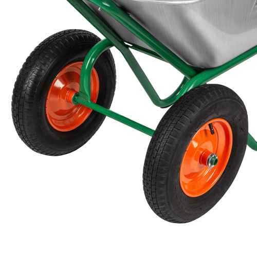 Тачка садово-строительная, 2-х колесная, усиленная, грузоподъемность 320 кг, объем 100 л Palisad по ценам производителя в Екатеринбурге с доставкой по всей России