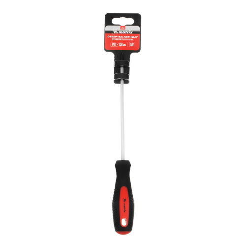 Отвертка Anti-Slip, PH1 х 150 мм, CrV, двухкомпонентная рукоятка Matrix по ценам производителя в Екатеринбурге с доставкой по всей России