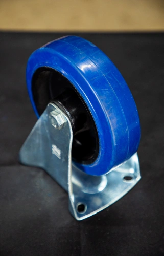 Колесо неповоротное резина FRCL 63 160 мм (N) по ценам производителя в Екатеринбурге с доставкой по всей России