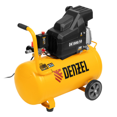 Компрессор воздушный DK1800/50, Х-PRO 1.8 кВт, 280л/мин, 50л Denzel по ценам производителя в Екатеринбурге с доставкой по всей России