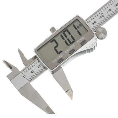 Штангенциркуль, 150 мм, электронный, большой дисплей, с глубиномером Denzel по ценам производителя в Екатеринбурге с доставкой по всей России