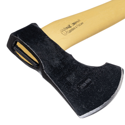 Топор кованый, в сборе, 1200/1550г, деревянное топорище, 500 мм, таежный "Тигр"// Россия по ценам производителя в Екатеринбурге с доставкой по всей России