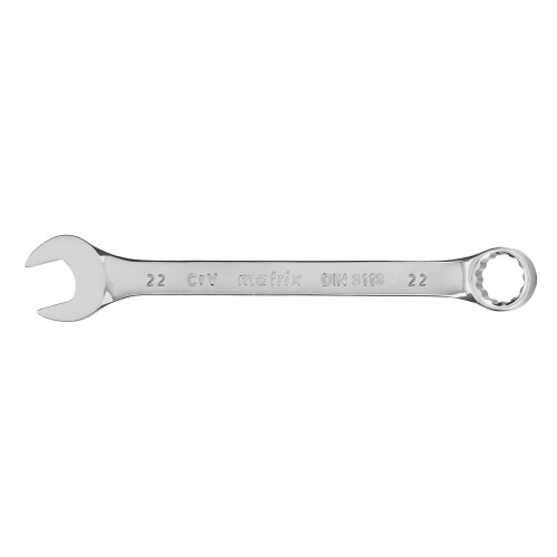 Ключ комбинированный, 22 мм, CrV, полированный хром Matrix по ценам производителя в Екатеринбурге с доставкой по всей России