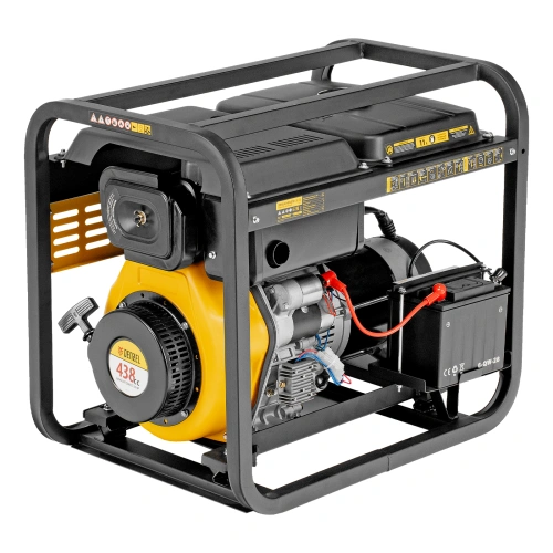 Генератор дизельный DES-55E, 5,5 кВт, 230 В, 11 л, электростартер Denzel по ценам производителя в Екатеринбурге с доставкой по всей России