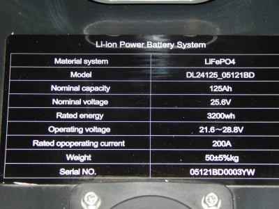 Аккумулятор литий-ионный (Li-ion) 24В/125Ач 705х170х565 для тележек CBD20R-II по ценам производителя в Екатеринбурге с доставкой по всей России