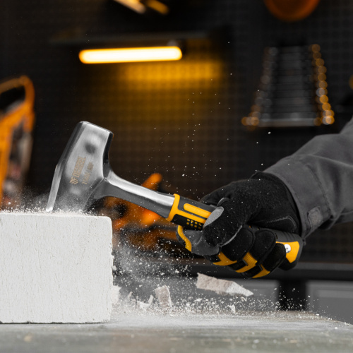 Кувалда 1,5 кг, цельнометаллическая, двухкомпонентная рукоятка Denzel по ценам производителя в Екатеринбурге с доставкой по всей России