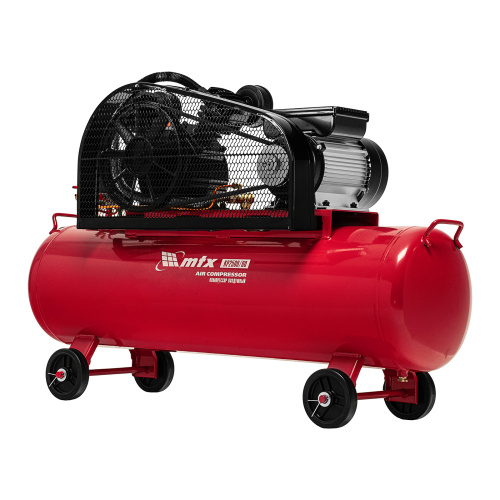 Компрессор воздушный ременный привод КР2500/80, 2,5 кВт, 80 литров, 420 л/мин МТХ по ценам производителя в Екатеринбурге с доставкой по всей России