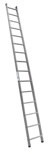 Лестница приставная алюминиевая 1*16 по ценам производителя в Екатеринбурге с доставкой по всей России