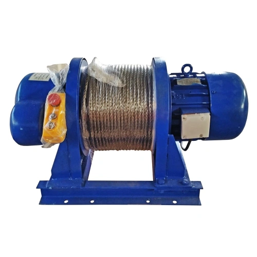 Лебедка электрическая 1000кг  70м с канатом 380В TOR KDJ PRO по ценам производителя в Екатеринбурге с доставкой по всей России