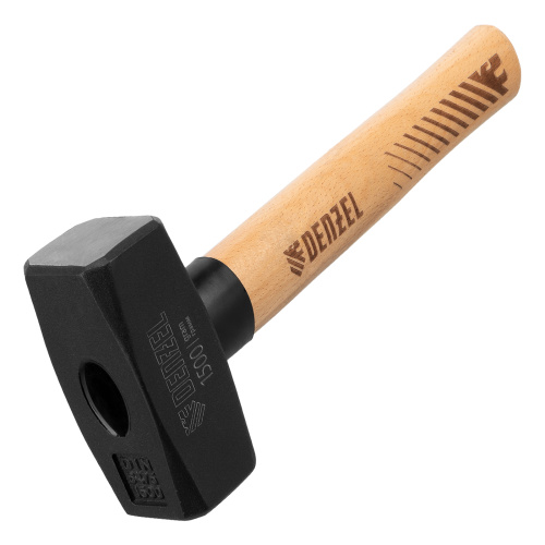 Кувалда, 1500 г, кованая головка, буковая рукоятка Denzel по ценам производителя в Екатеринбурге с доставкой по всей России