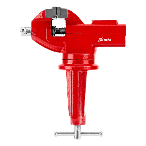 Тиски слесарные, 80 мм, настольные, поворотные, c наковальней MTX по ценам производителя в Екатеринбурге с доставкой по всей России