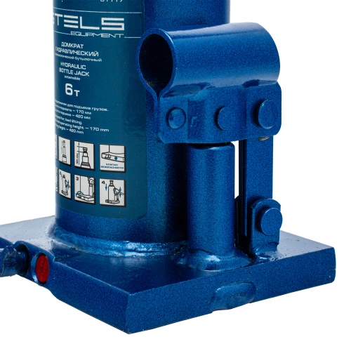 Домкрат гидравлический бутылочный телескопический, 6 т, H подъема 170-420 мм Stels по ценам производителя в Екатеринбурге с доставкой по всей России