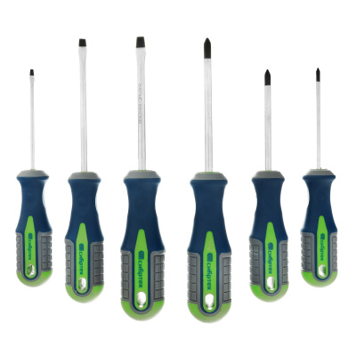 Набор отверток, CrV, трехкомпонентные рукоятки, 6 предметов Сибртех купить в Москве с доставкой по всей России | ProtosMarket.ru