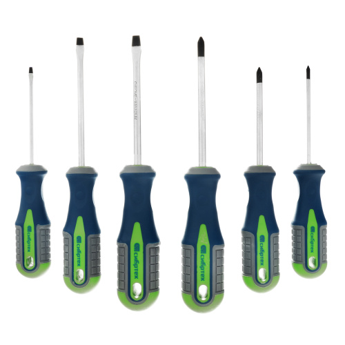 Набор отверток, CrV, трехкомпонентные рукоятки, 6 предметов Сибртех по ценам производителя в Екатеринбурге с доставкой по всей России