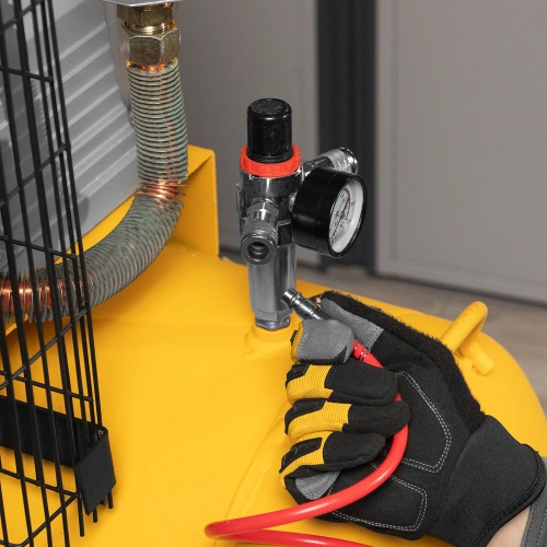 Компрессор воздушный, ременный привод BCI4000-T/200, 4.0 кВт, 200 литров, 690 л/мин Denzel по ценам производителя в Екатеринбурге с доставкой по всей России