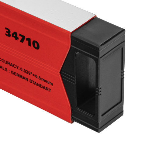 Уровень алюминиевый магнитный, 1000 мм, фрезерованный, 3 глазка (1 зеркальный) усиленный Matrix по ценам производителя в Екатеринбурге с доставкой по всей России