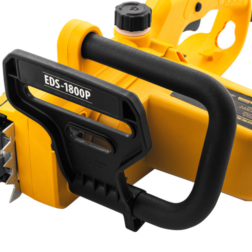 Пила цепная электрическая EDS-1800P, 1.8 кВт,поперечная, шина 40 см, шаг 3/8, паз 1.3 мм, 57 звеньев Denzel по ценам производителя в Екатеринбурге с доставкой по всей России