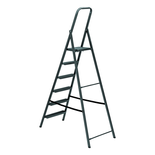 Стремянка 6 ступеней, компактная, стальная Сибртех по ценам производителя в Екатеринбурге с доставкой по всей России