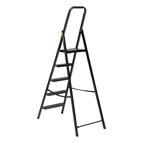 Стремянка 5 ступеней, компактная, стальная Сибртех по ценам производителя в Екатеринбурге с доставкой по всей России