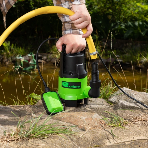 Дренажный насос для грязной воды СДН650-35, 650 Вт, напор 8 м, 11000 л/ч Сибртех по ценам производителя в Екатеринбурге с доставкой по всей России