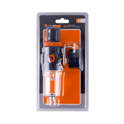 Регулятор давления AERO с манометром и фильтром-осушителем 1/4 F по ценам производителя в Екатеринбурге с доставкой по всей России