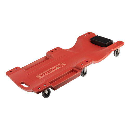 Лежак ремонтный на шести колесах, 1000 х 475 х 128 мм, пластиковый Matrix по ценам производителя в Екатеринбурге с доставкой по всей России