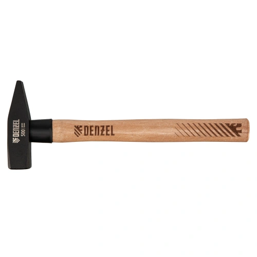 Молоток слесарный, 500 г, кованый квадратный боек, буковая рукоятка Denzel по ценам производителя в Екатеринбурге с доставкой по всей России