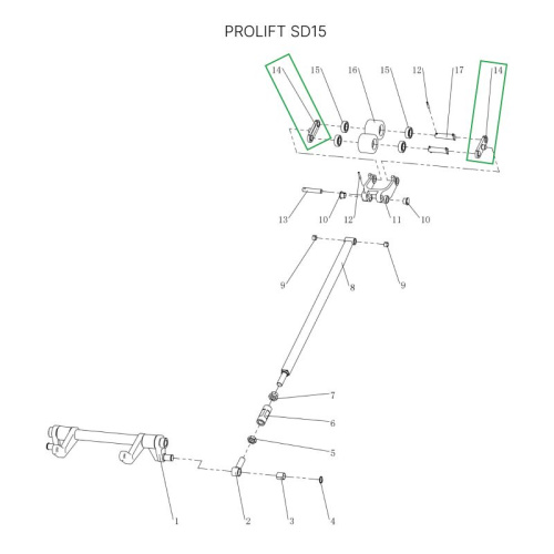 Соединительная пластина роликов для тележек SD15 по ценам производителя в Екатеринбурге с доставкой по всей России