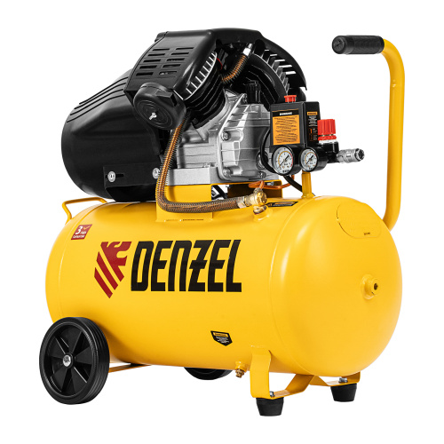 Компрессор воздушный прям. привод DCV1800/50, 1,8 кВт, 50 литров, 320 л/мин Denzel по ценам производителя в Екатеринбурге с доставкой по всей России