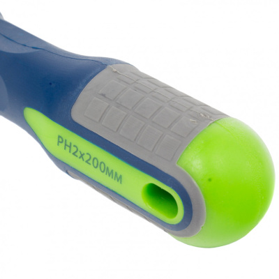 Отвертка, PH2 х 200 мм, CrV, трехкомпонентная рукоятка Сибртех по ценам производителя в Екатеринбурге с доставкой по всей России