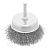Щетка для дрели, 75 мм, "чашка" со шпилькой, витая проволока Сибртех по ценам производителя в Екатеринбурге с доставкой по всей России